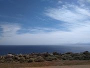 Drapanos Grundstück auf Kreta zum Verkauf mit Panoramablick auf das Meer in Richtung Georgioupolis Grundstück kaufen